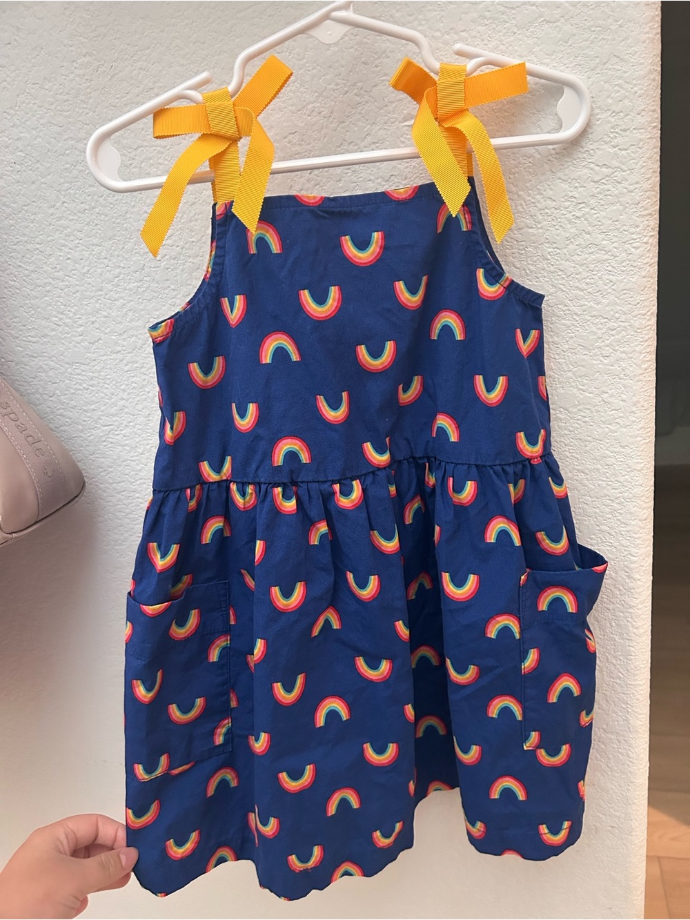 Hanna Anderson 4t rainbow dress